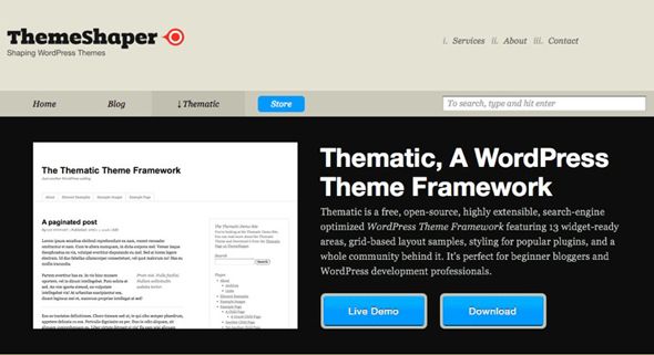 free wordpress frameworks
