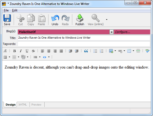 alternative to windows live writer