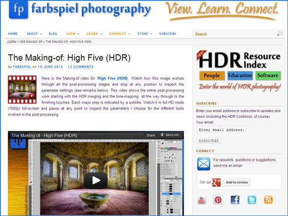 learn hdr digital photography