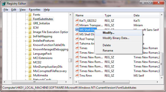 Use the Registry Editor to tweak the Windows 7 login screen