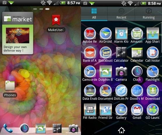 jelly bean theme android
