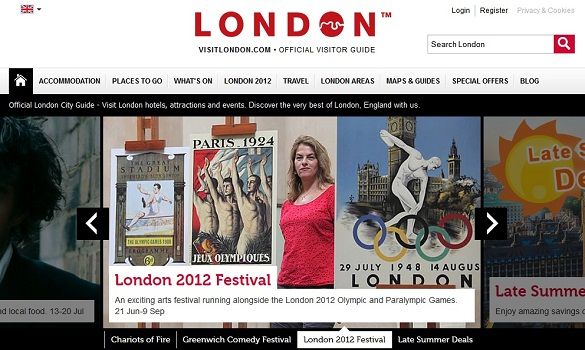 london tourist website