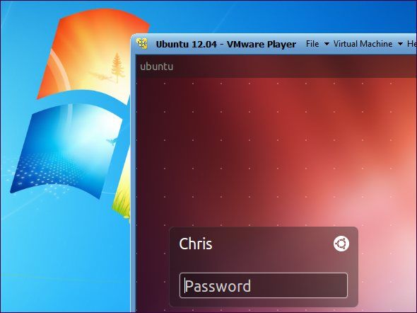 Ubuntu Virtual Machine in Windows