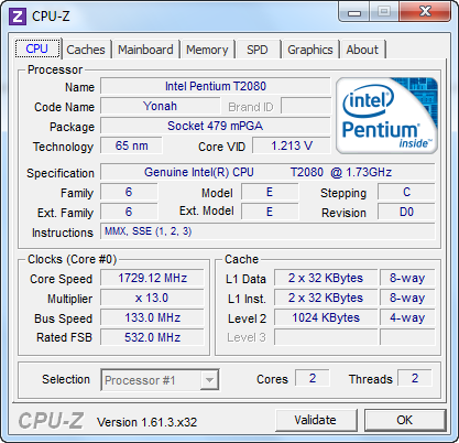 computer specifications