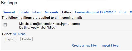 gmail alias