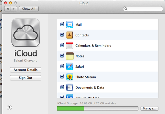 share documents on icloud