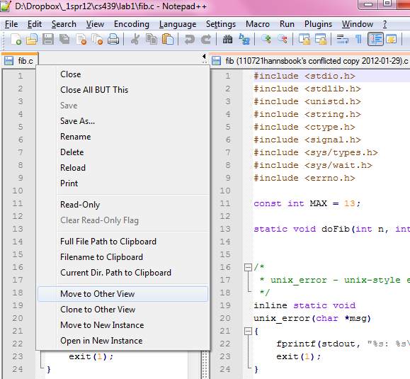 notepad++ features