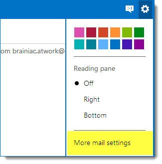 using outlook and gmail