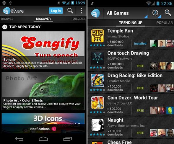 discover android apps
