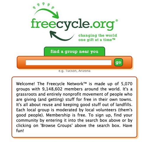 freecycle free stuff
