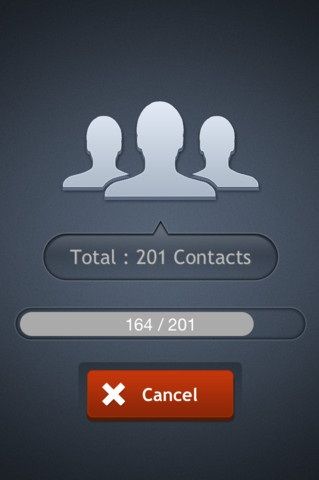 backup iphone contacts