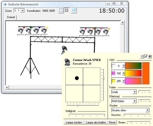 free dmx lighting software
