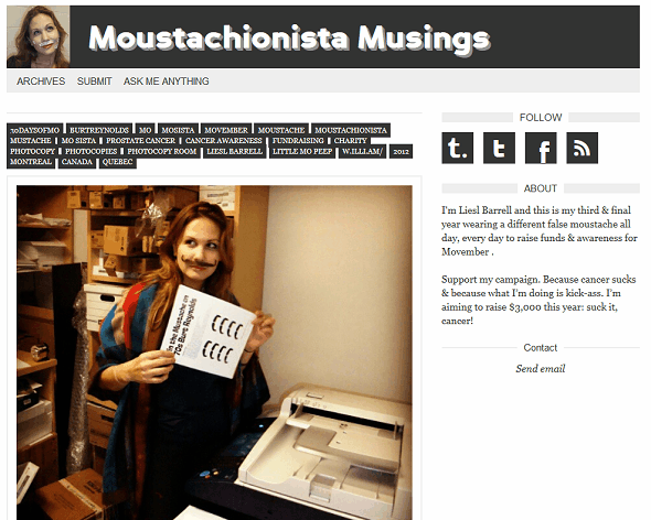 mustache website
