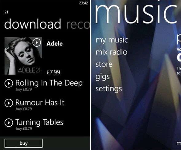 mobile music streaming