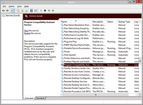 windows program compatibility assistantwindows program compatibility assistant