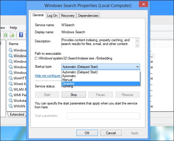 windows-search-service-properties