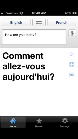 google translate for iphone
