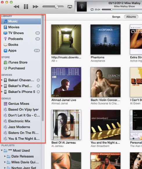 itunes 11 new features