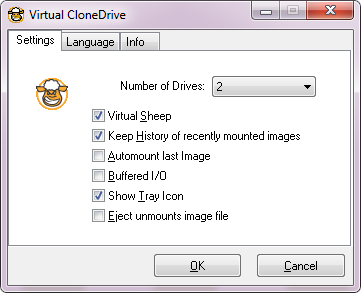 using virtual clone drive