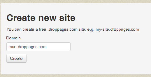 host a website folder on dropbox