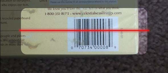scan barcodes