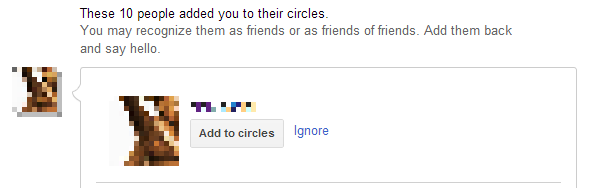 google plus managing circles