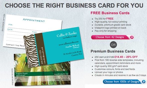 cheap business cards