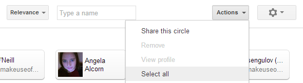 google plus managing circles