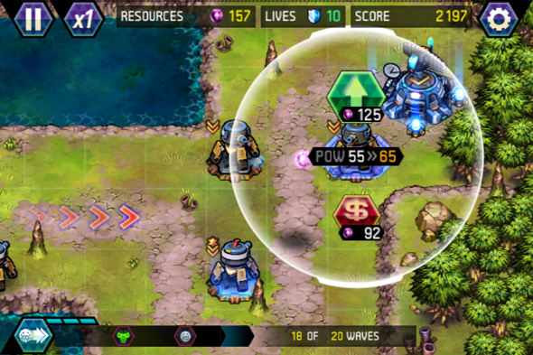tower defense lost earth iphone