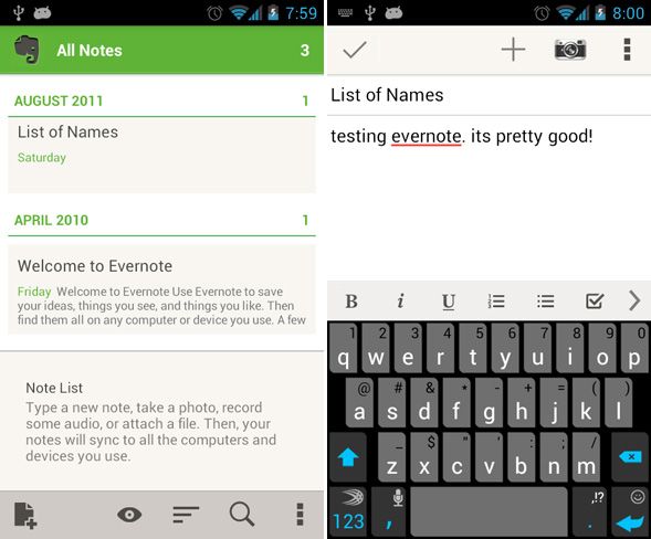best note taking app on android