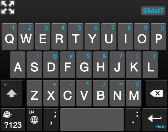 top android keypad