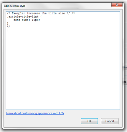 rss feed reader