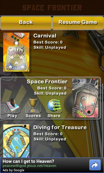 pinball deluxe for android