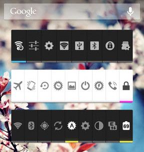 toggle widgets for android