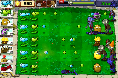 plants vs zombies games