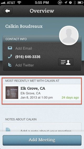 adding contacts on iphone