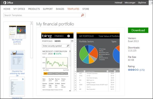 financial web tools
