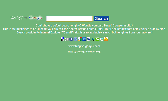 google and bing search engine