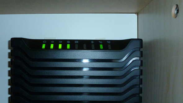 wall mount a router