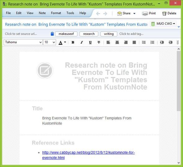 KustomNote Experience Evernote Like Never Before With Custom Templates