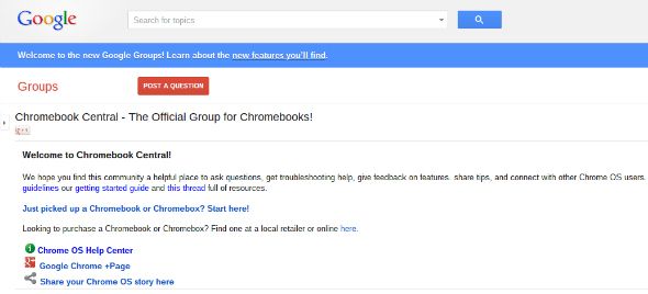 google chromebook resources