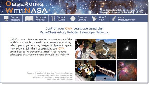 live telescopes online