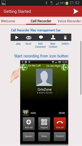 record incoming calls android