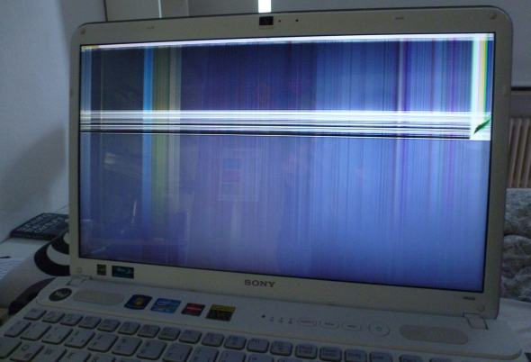 Broken Laptop Display