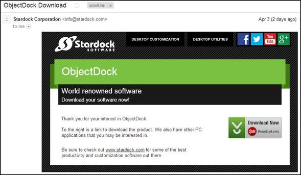 stardock objectdock download
