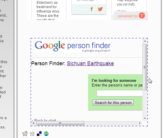 google people finder