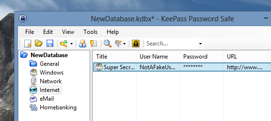 keepass password keeper