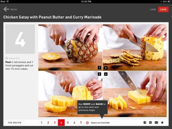 ipad cooking apps free