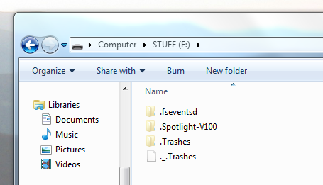 mac trash files
