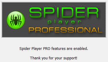 spider player review